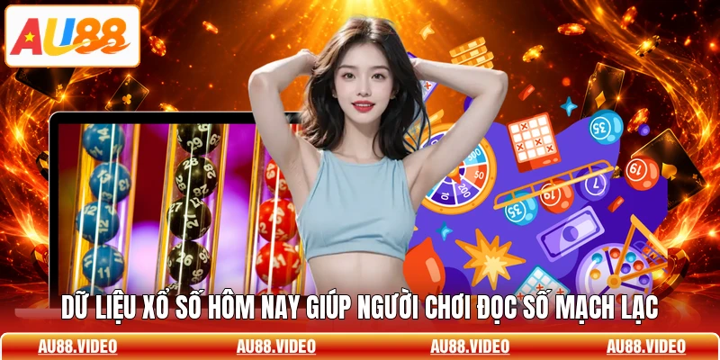 Dữ liệu xổ số hôm nay giúp người chơi đọc số mạch lạc