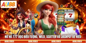 Nổ Hũ 777 Đọc Biểu Tượng, Wild, Scatter Và Jackpot Dễ Hiểu